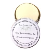 Lavender and Bergamot Triple Butter Body Bar