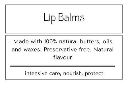 Picture for category Lip Balms